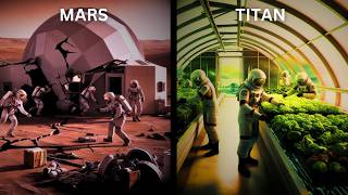 Titan vs Mars Where Will Humanity Live Next [upl. by Lakym]