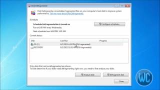 Windows 7  Defrag your Hard Drive Disk for best performance [upl. by Solakcin]