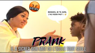 PRANK  ON LACCUSE DAVOIR SIGNER SA PUNITION [upl. by Karlik]