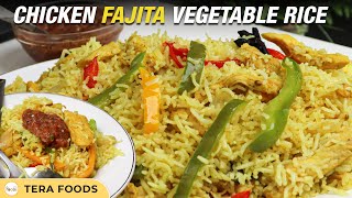 Chicken Fajita Rice Recipe [upl. by Ott]