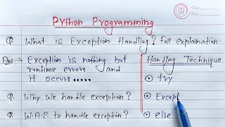 Python Exception Handling  Learn Coding [upl. by Attekram]