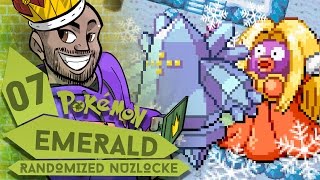 quotSTONE COLD ENCOUNTERSquot Pokémon Emerald REALLY Randomized Nuzlocke Ep 7 w TheKingNappy [upl. by Aniez]