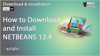 How to Download and Install NetBeans 124 Step by Step in Tamil 2021  UNBOX CODING [upl. by Hoxie642]