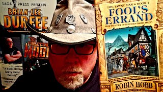 FOOLS ERRAND  Robin Hobb  Book Review  Brian Lee Durfee spoiler free [upl. by Ylrebme]