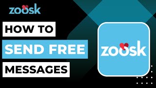 Zoosk How to Send Free Messages [upl. by Blau]