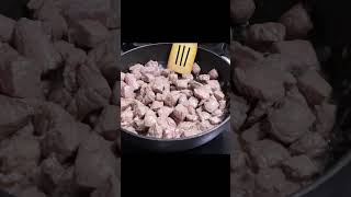 Hızlı Lezzetli Kavurma Tarifi Shorts saitusta shortvideo food yemektarifi recipe [upl. by Englebert]