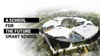 Smart School  A School for the Future  CEBRA Architecture [upl. by Eelnyl]