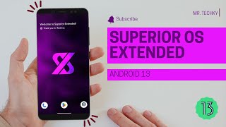 Superior OS Extended for Redmi Note 5 Pro  Android 13 Tiramisu  New UI and Features  Mr Techky [upl. by Rebmak104]