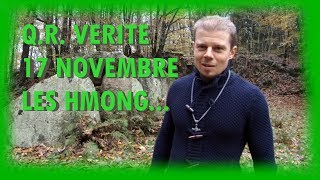 QR divulgations mon 17 novembre les Hmong  Culture Hyperboréenne spécial [upl. by Ardnoel]