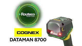 Cognex Dataman 8700 Rugged Handheld Barcode Scanner Demonstration [upl. by Kester]