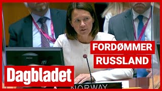 Norge  Russland må stoppe krigen [upl. by Adyela]