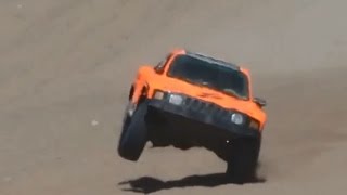 Robby Gordon Kellon Walch 2014 Dakar Rally Fan Highlights [upl. by Costello453]