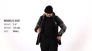 DC Womens DCLA Snowboard Jacket Fit Review  Tactics [upl. by Yun208]