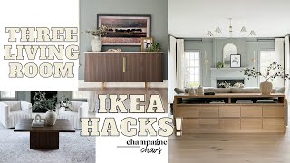 IKEA Hacks  Living Room Furniture Edition [upl. by Karin]