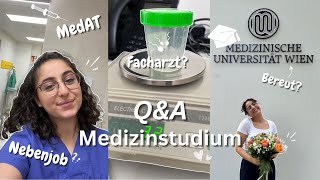 Bereue ich das Medizinstudium MedAT beim 1 Mal geschafft  QampA [upl. by Vaientina503]