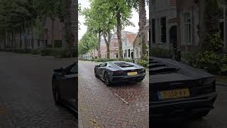 Lamborghini Aventador S in Oisterwijk [upl. by Notsrik]