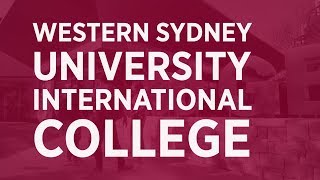 Study at Western Sydney University International College [upl. by Snah306]