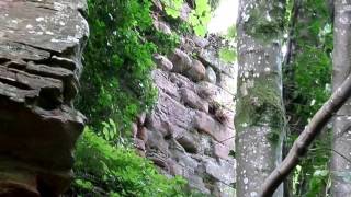 Auchinleck Castle Lugar Gorge East Ayrshire Scotland [upl. by Damha]