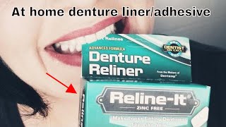 Reline it Kit for dentures demo and instructions video [upl. by Naujyt]