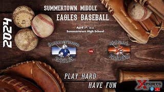 Summertown MS Baseball vs Richland  4424 [upl. by Eniotna51]