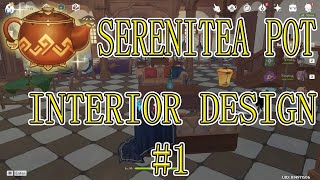 【Warm and Comfortable】 Serenitea Pot INTERIOR Design 1【Genshin Impact Trust Rank 4】 [upl. by Rabma]