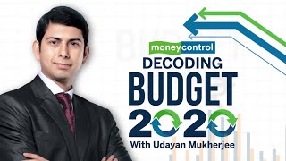 Decoding Budget 2020 with Udayan Mukherjee [upl. by Siderf]