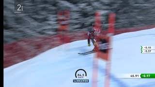 Aleksander Aamodt Kilde WINNER Kitzbuhel • Complete RUN • 2112022 Downhill commentary [upl. by Kenweigh387]