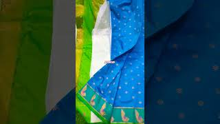 Microsoft silk sarees Deepavali collection trending Saree shortsvideo [upl. by Sumetra]