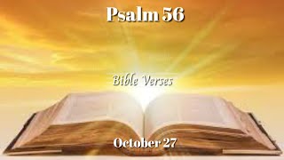 Daily Tamil Bible Reading  Psalm 56  சங்கீதம் 56 [upl. by Shorter290]