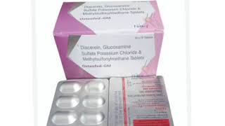 Osteofed GM Tablets Diacerein Glucosamine Sulfate Potassium Chloride amp Methylsulfonylmethane [upl. by Keon743]