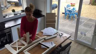 How to Ikea Ingolf stool assembly Time lapse [upl. by Neall]