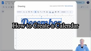 How to Create a Calendar with Google Docs [upl. by Ahasuerus]