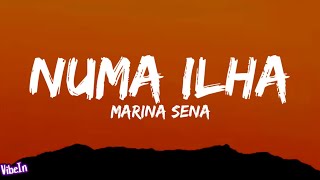 Marina Sena  Numa Ilha LetraLegendado [upl. by Merriott39]