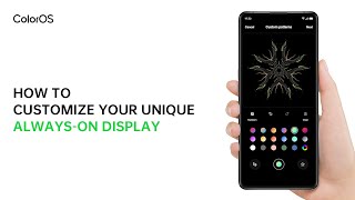 ColorOS 11  How to Customize a Unique AlwaysOn Display [upl. by Gannie]