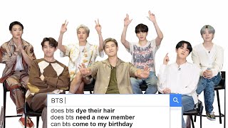 BTS Answer the Webs Most Searched Questions  WIRED [upl. by Isabeau]