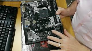 ASROCK A320M HDV REVIEW EN ESPAÑOL EL BOARD MAS ECONOMICO PARA RYZEN [upl. by Nofets]