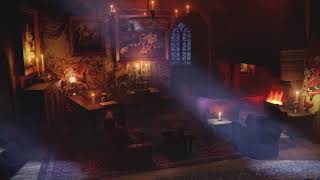 The Wizarding World of Harry Potter Gryffindor Common Room  Ambience amp Music [upl. by Octavla]