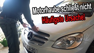 Motorhaube schließt nicht  Ursache amp Lösung [upl. by Dwain]