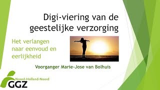 Geestelijk verzorger MarieJose van Bolhuis overweegt en zingt over ons verlangen [upl. by Anegroeg]