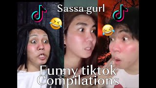 SASSA GURL FUNNY TIKTOK COMPILATION  PART 1 [upl. by Vanzant]