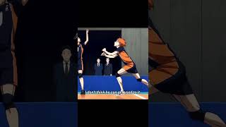 Haikyuu The Dumpster Battle hinata boom jump haikyuu anime haikyuuedit hinatashoyo [upl. by Hanfurd209]