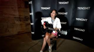 TRNSMT COVERS Nina Nesbitt performs acoustic version of The Best You Had [upl. by Reiner]