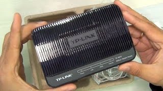 TPLink TD8816 ADSL2 Modem Router Unboxing And Overview [upl. by Adolph]