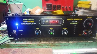 Class Ab 300watt RMS Transistor Amplifier।।Sonatikri Delivery holo Field a Cholbe।mob6296279766 [upl. by Ardyaf]