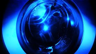 Washing machine spin cycle 8H  blue light 😴 [upl. by Morel]