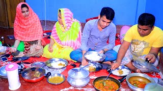 বড় ভাবীর হাতে ইলিশ দিয়ে বেগুনী রান্না খেয়ে কি বলল আমার বউ অর্ণি  Mizan amp Ornis Vlog19 [upl. by Tarton853]