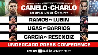 Canelo vs Charlo PPV Undercard Press Conference [upl. by Senoj130]