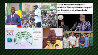 SONKO LA PROPOSITION DE ISMAELA MADIORKAWTEF MOUSTAPHA DIAKHATE INSULTE LES SÉNÉGALAIS [upl. by Pacien]