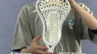 Brine Cyber Pro Strung Lacrosse Head [upl. by Hadrian632]