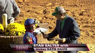 Stan Salter Interview with Jockey Katie Davis [upl. by Ecad]